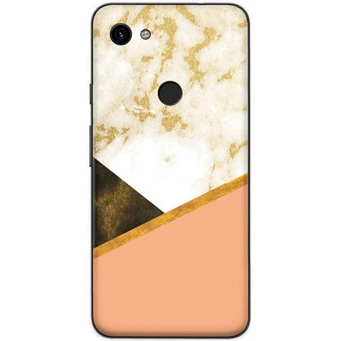 Colored Marble Google Pixel 3a Skin